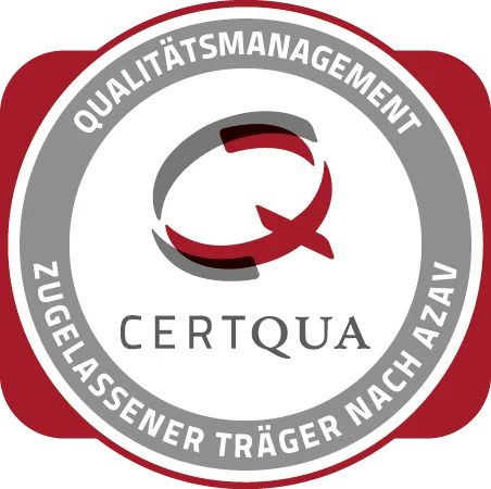 CERTQUA Qualifizierung - Zugelassener Träger nach AZAV